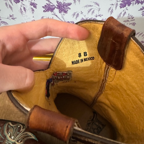 Old Gringo Butterfly Boots Womens 8 - Picture 4 of 5